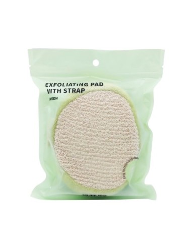 Tampon Exfoliant avec Sangle (Vert)