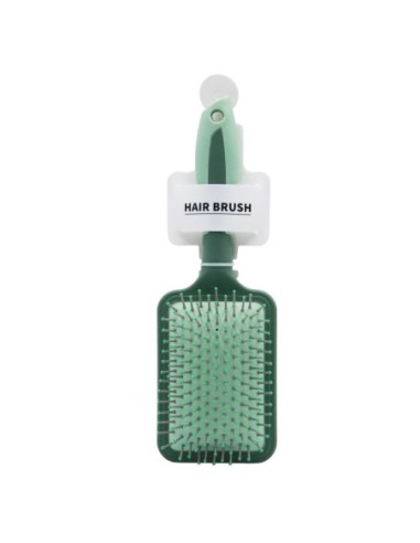 Brosse à Cheveux Rectangulaire à Coussin D'Air - Vert