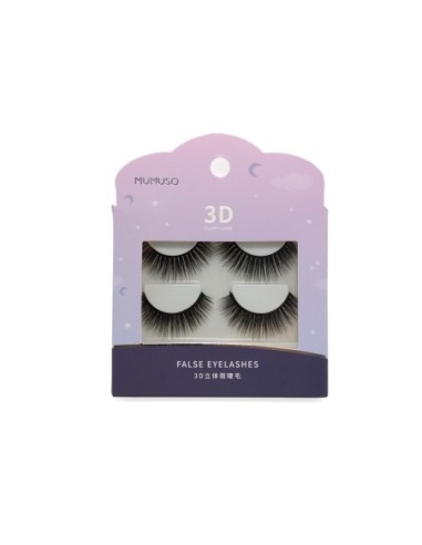 Faux Cils 3D True Volume (2 Paires)