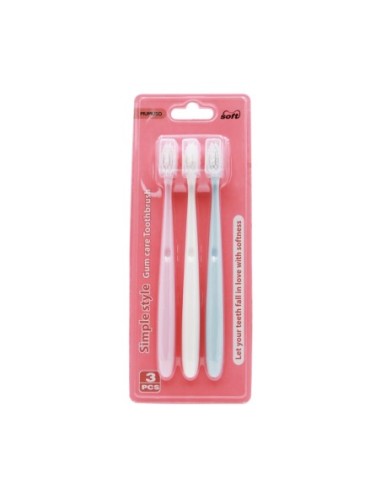 Brosse à Dents Simple(3Pcs)