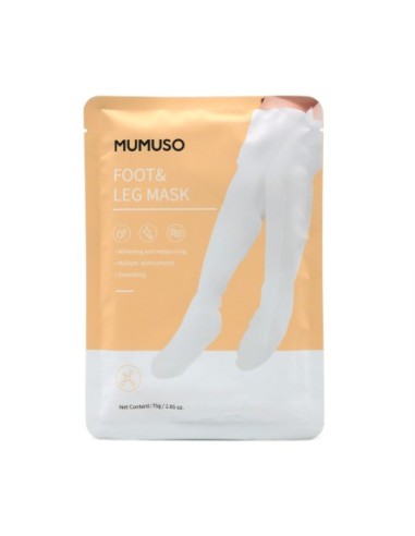 Masque Blanchissant et Hydratant pour les Pieds et les Jambes