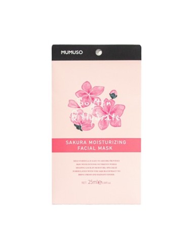 Masque Hydratant pour le Visage Mumuso Sakura