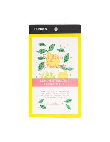 Masque Facial Hydratant Au Citron