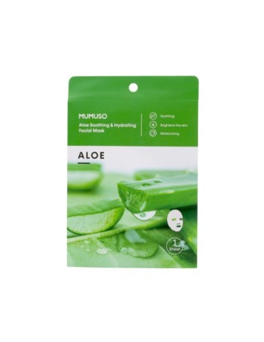 Masque Facial Apaisant et Hydratant à L'Aloe