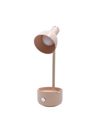 Lampe de Bureau avec Support de Rangement-Rose