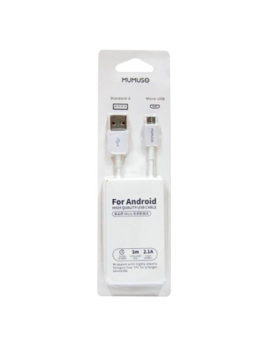 Câble Usb de Haute Qualite pour Android --2.1A/(Blanc)