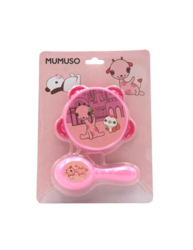 Ensemble de Jouets Tambourin & Maraca