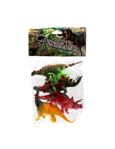 Ensemble de Jouets Dinosaures 6 Éléments