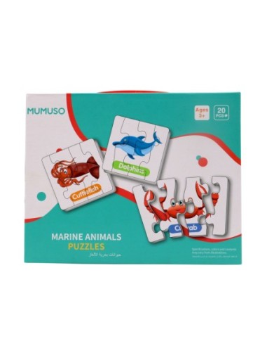 Puzzle : Connaissances Des Animaux Marins.