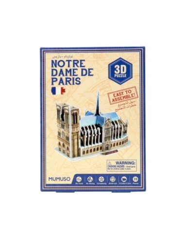 Puzzle 3D - Notre Dame de Paris.