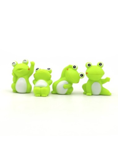 Set de 4 Jouets Sonores (Grenouille)