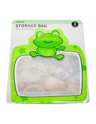 Sac de Rangement (Grenouille/Lot de 3/Taille L)