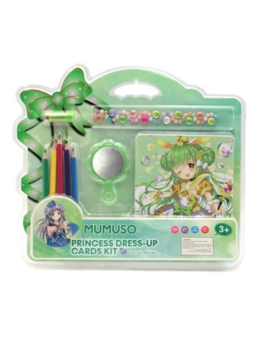 Kit de Cartes à Jouer Princesse (Vert)