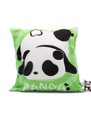 Coussin Détachable Panda Vert