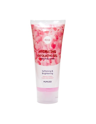 Gel Exfoliant Hydratant à la Rose.