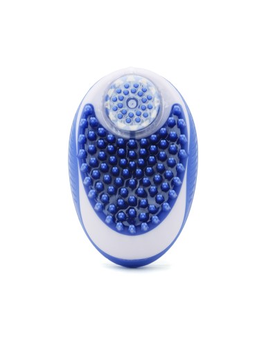 Brosse de Bain et de Massage pour Animaux de Compagnie (Bleu)